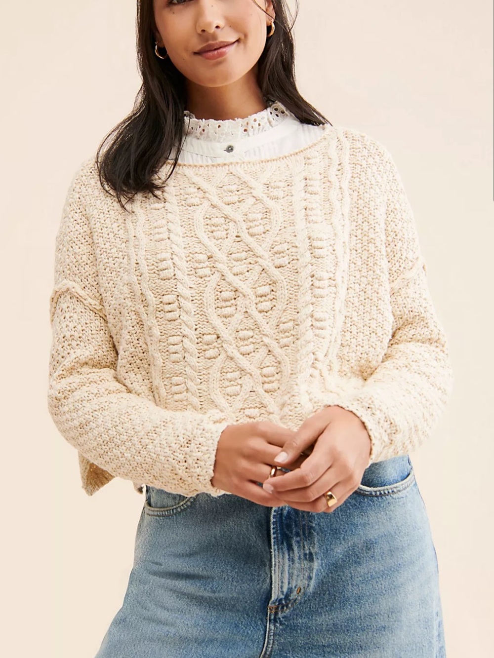 Free People Changing Tides Pullover